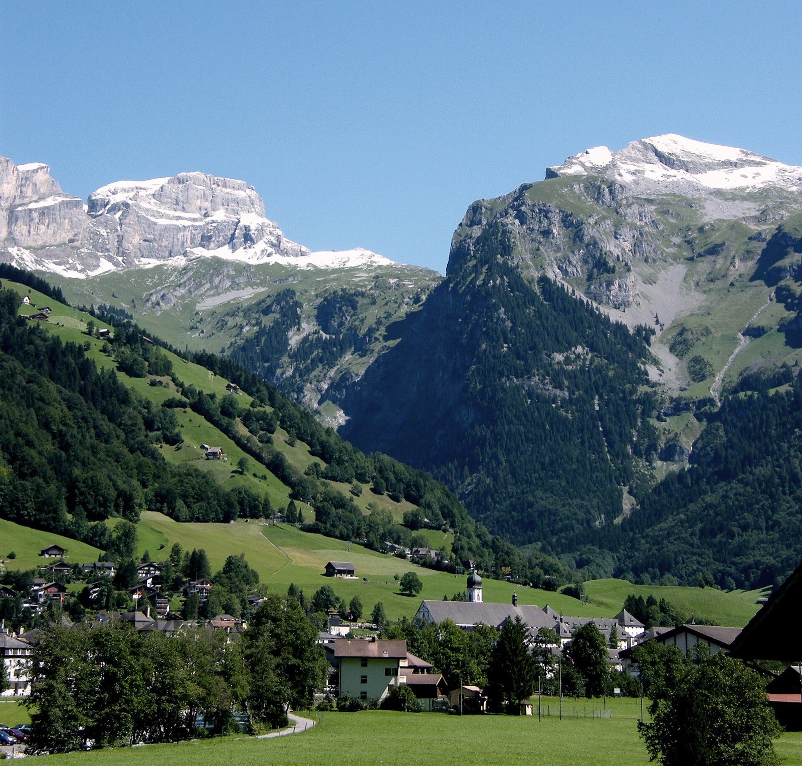Engelberg valley