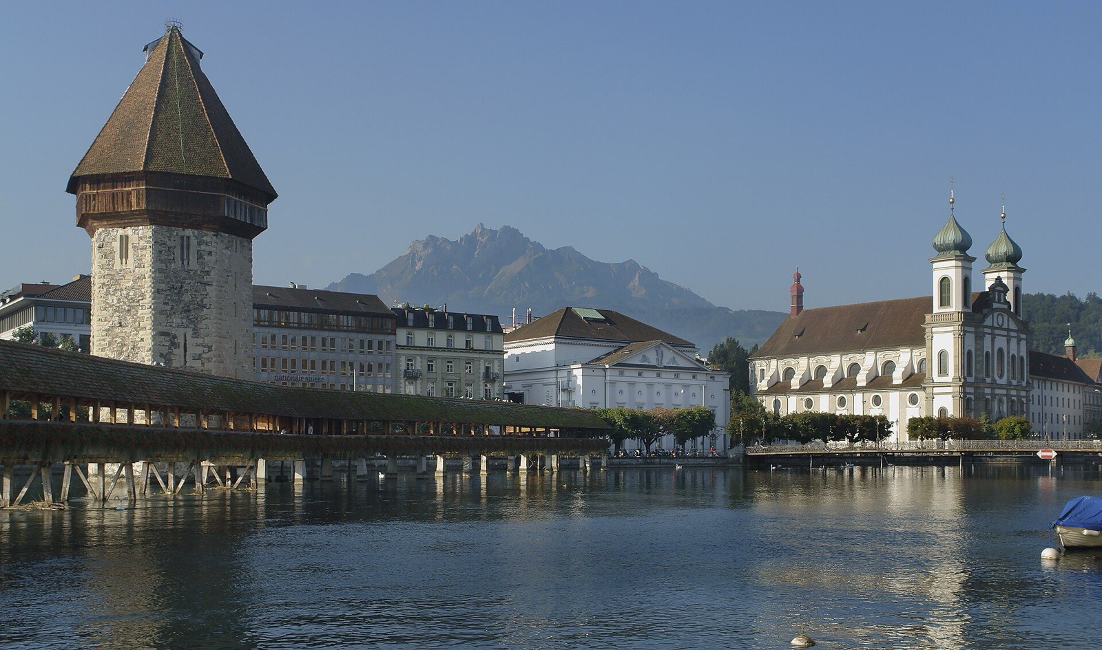 Lucerne and the Chapel Bridge