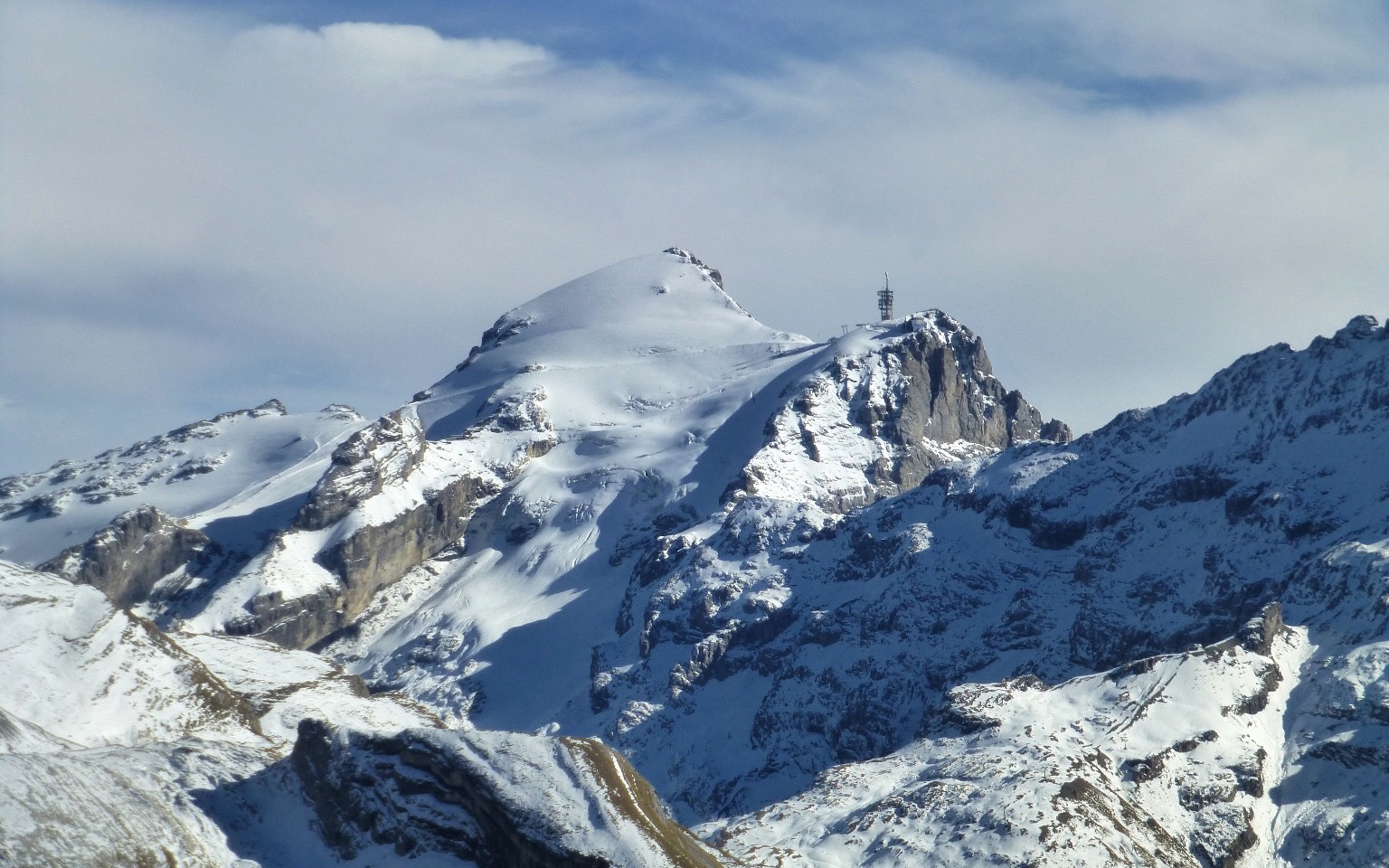 Mount Titlis glacier